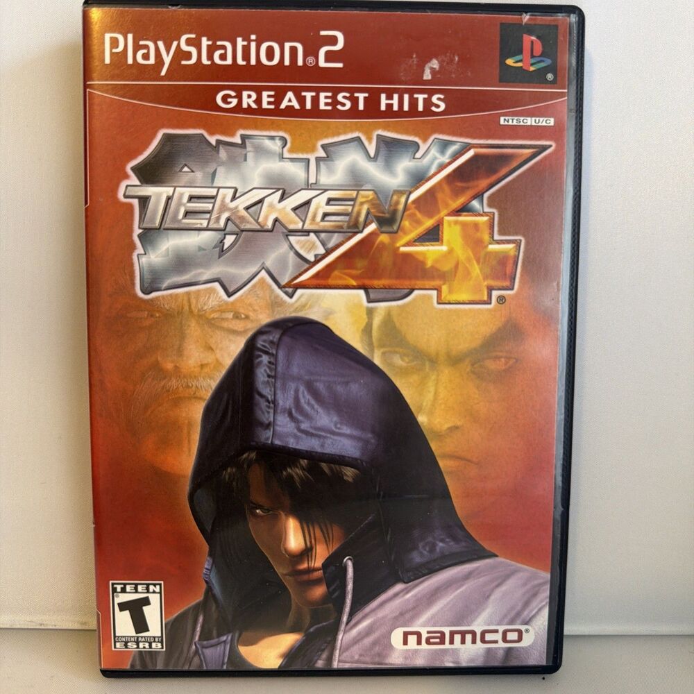 Tekken 4 Sony PlayStation 2, 2002, Complete CIB Video Game